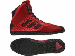 Adidas Mat Wizard 4 Wrestling Boot Red/Black