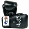 BGV1-B Fairtex Black Breathable Boxing Gloves
