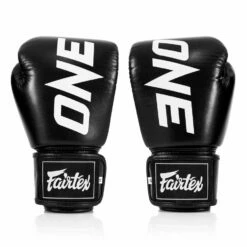 BGV1 Fairtex X ONE Championship Black Boxing Gloves