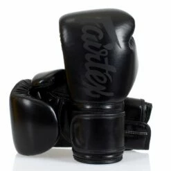 BGV14 Fairtex Black Microfiber Gloves