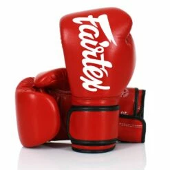 BGV14 Fairtex Red Microfiber Gloves