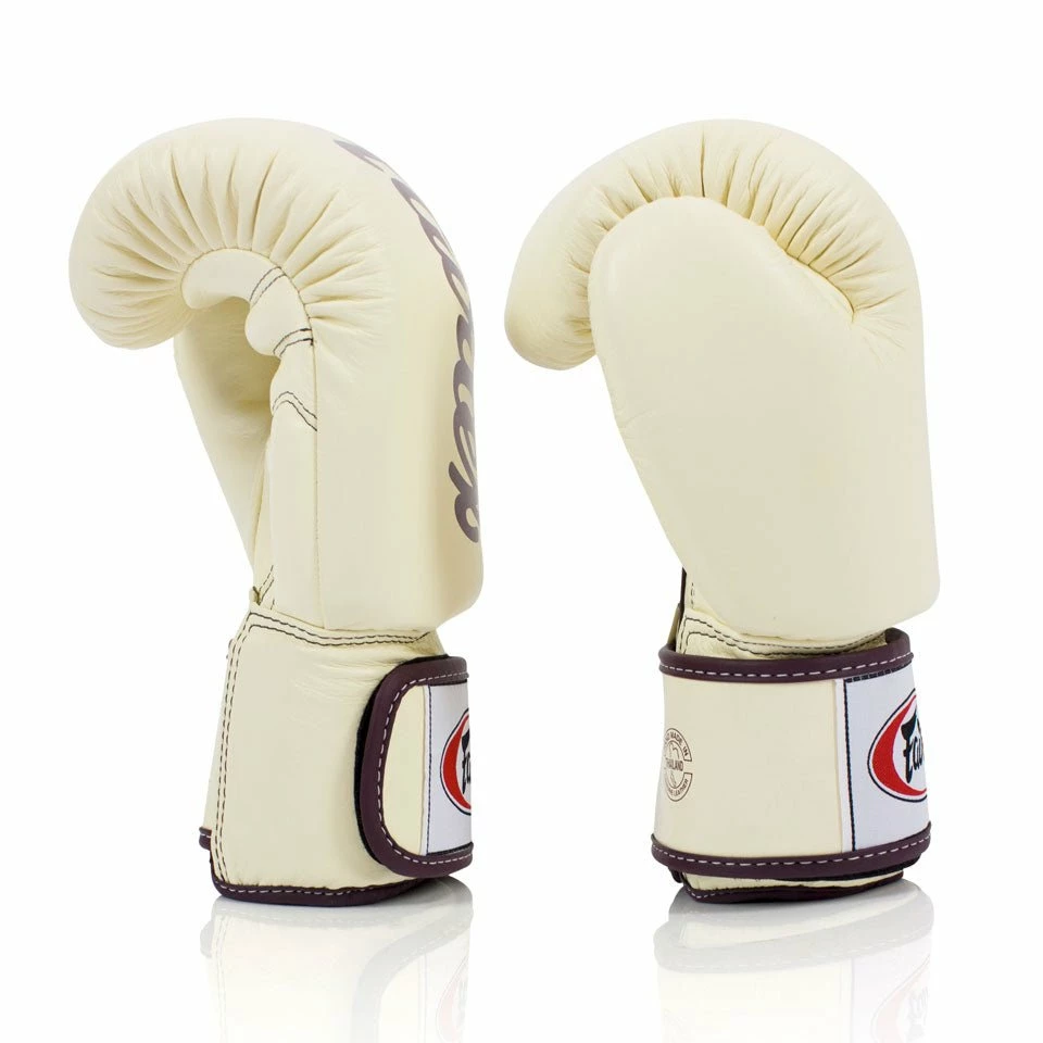 BGV19 Fairtex Khaki Deluxe Tight-Fit Gloves - Image 3
