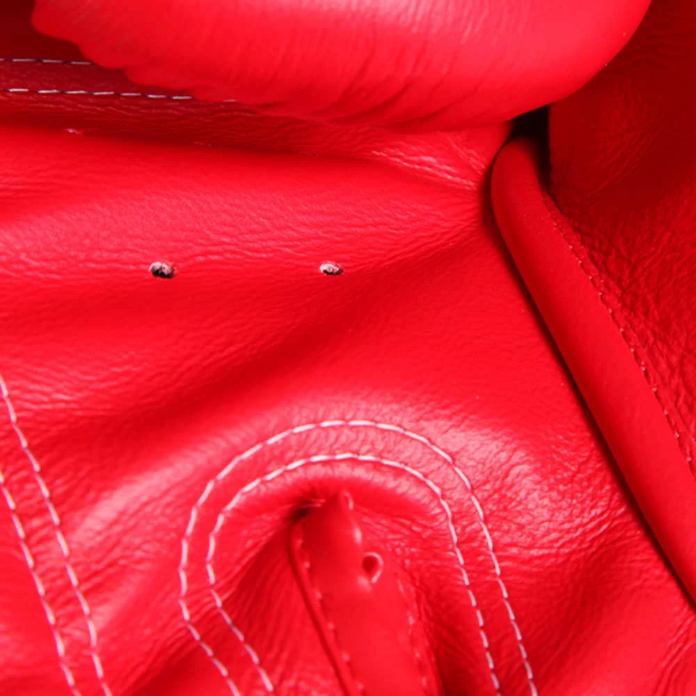 BGVL3 Twins Red Velcro Boxing Gloves - Image 5