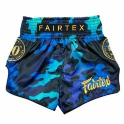 BS1916 Fairtex Golden Jubilee Luster Muaythai Shorts