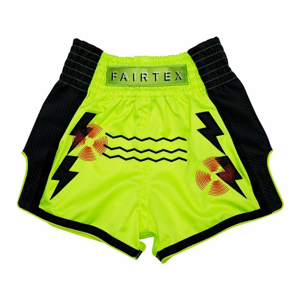 BSK2105 Fairtex Kids Muay Thai Shorts Sonar - Image 3