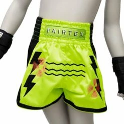 BSK2105 Fairtex Kids Muay Thai Shorts Sonar