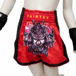 BSK2108 Fairtex Kids Muay Thai Shorts Silent Warrior
