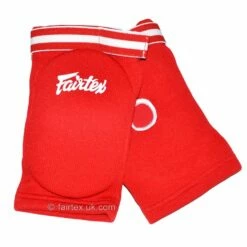 EBE1 Fairtex Red Competition Elbow Pads