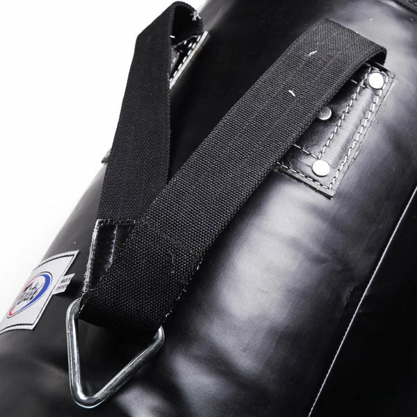 Fairtex 6ft Banana Kick Bag Black - Unfilled - Image 6