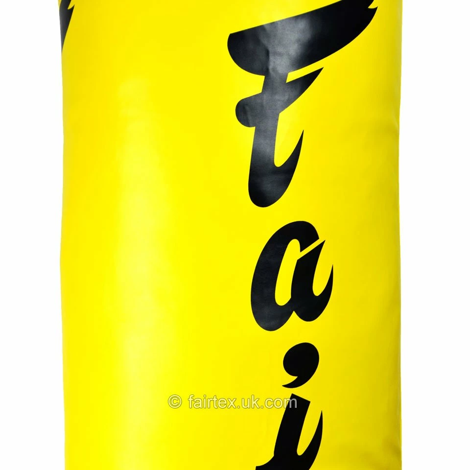 Fairtex 6ft Yellow Banana Kick Bag - Unfilled - Image 2