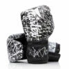 Fairtex BGV14PT The Painter Unique Boxing Gloves - Black/White