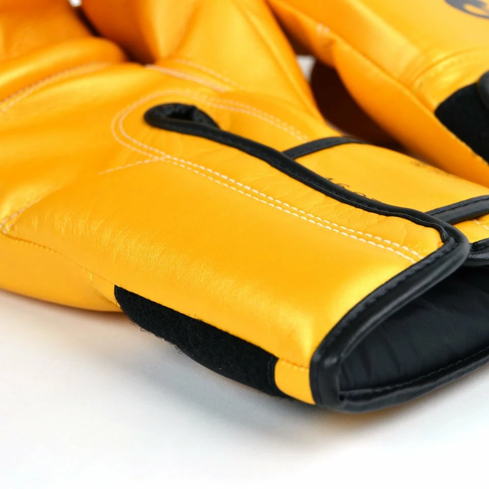 Fairtex BGV18 Super Sparring Boxing Gloves - Gold - Image 7