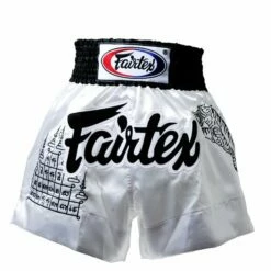 Fairtex BS0637 Superstition White Muay Thai Shorts