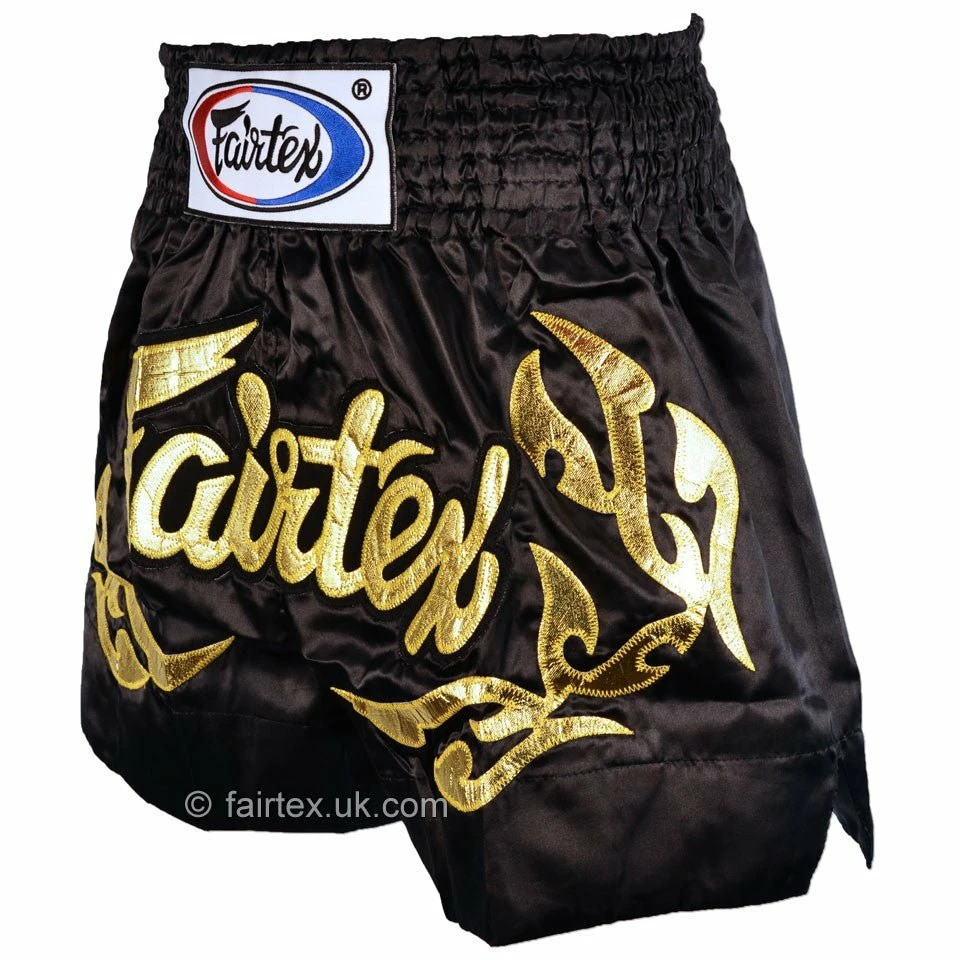 Fairtex BS0646 Eternal Gold Muay Thai Shorts - Image 2