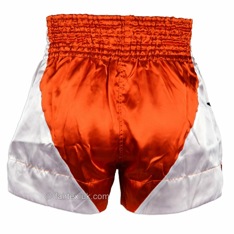 Fairtex BS0649 Tropical Orange Muaythai Shorts - Image 3