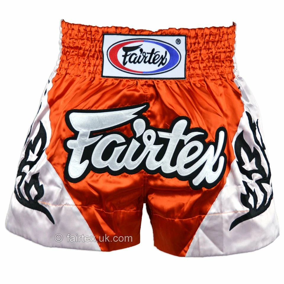 Fairtex BS0649 Tropical Orange Muaythai Shorts