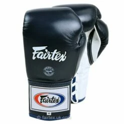 Fairtex Competition Lace Up Boxing Gloves BGL6 - Blue