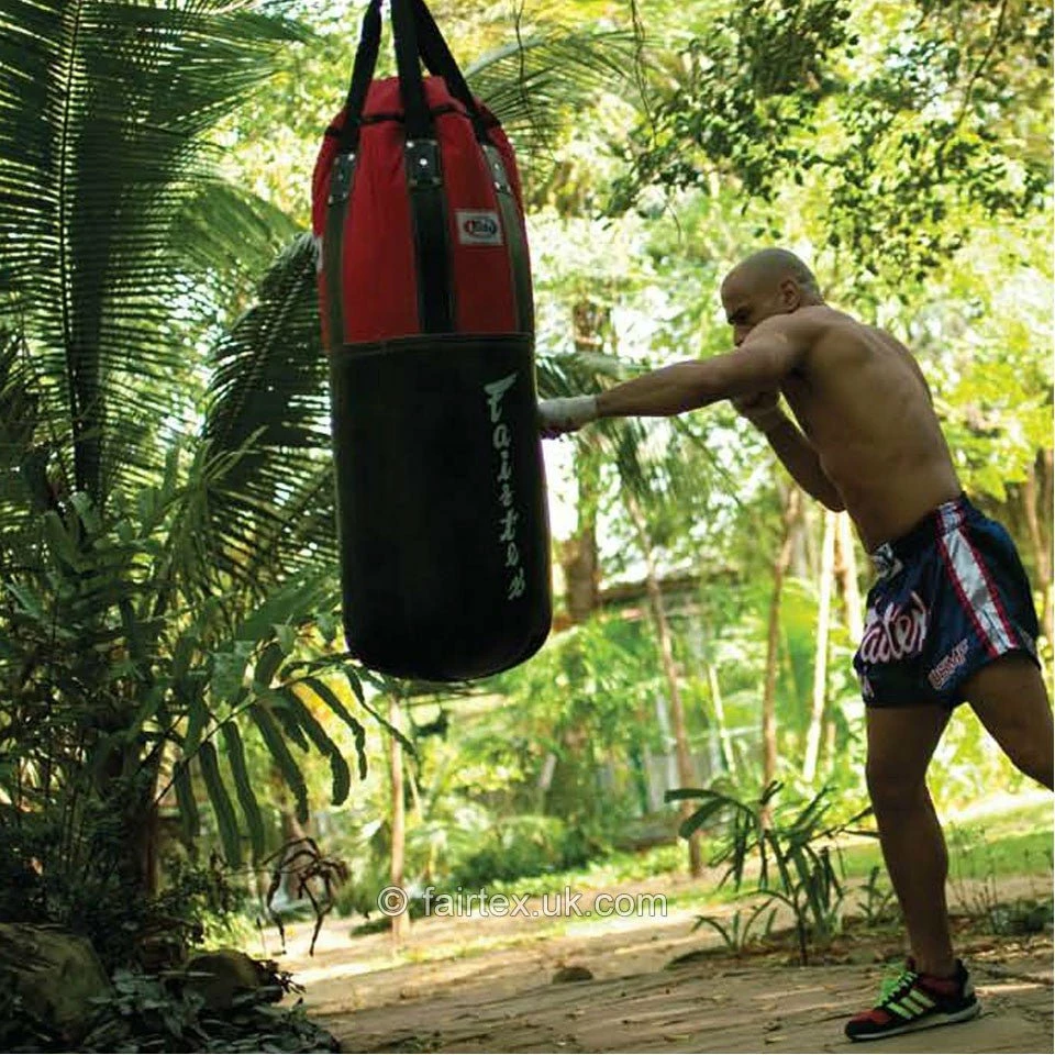 Fairtex HB3 Extra Large Leather Heavy Bag (FILLED 35kg) - Image 2