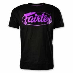 Fairtex TST148 Tee Shirt Limited Edition Black/Purple