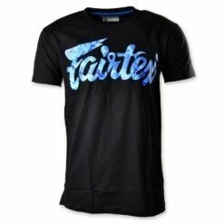 Fairtex TST179 T-Shirt - Black/Blue Camo