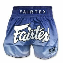 Fairtex X KGP Blue Fade Muay Thai Shorts