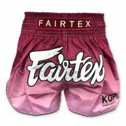 Fairtex X KGP Maroon Fade Muay Thai Shorts