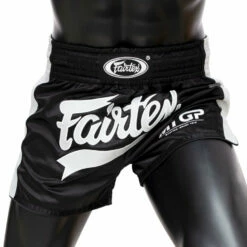 Fairtex X MTGP Black-White Muay Thai Shorts