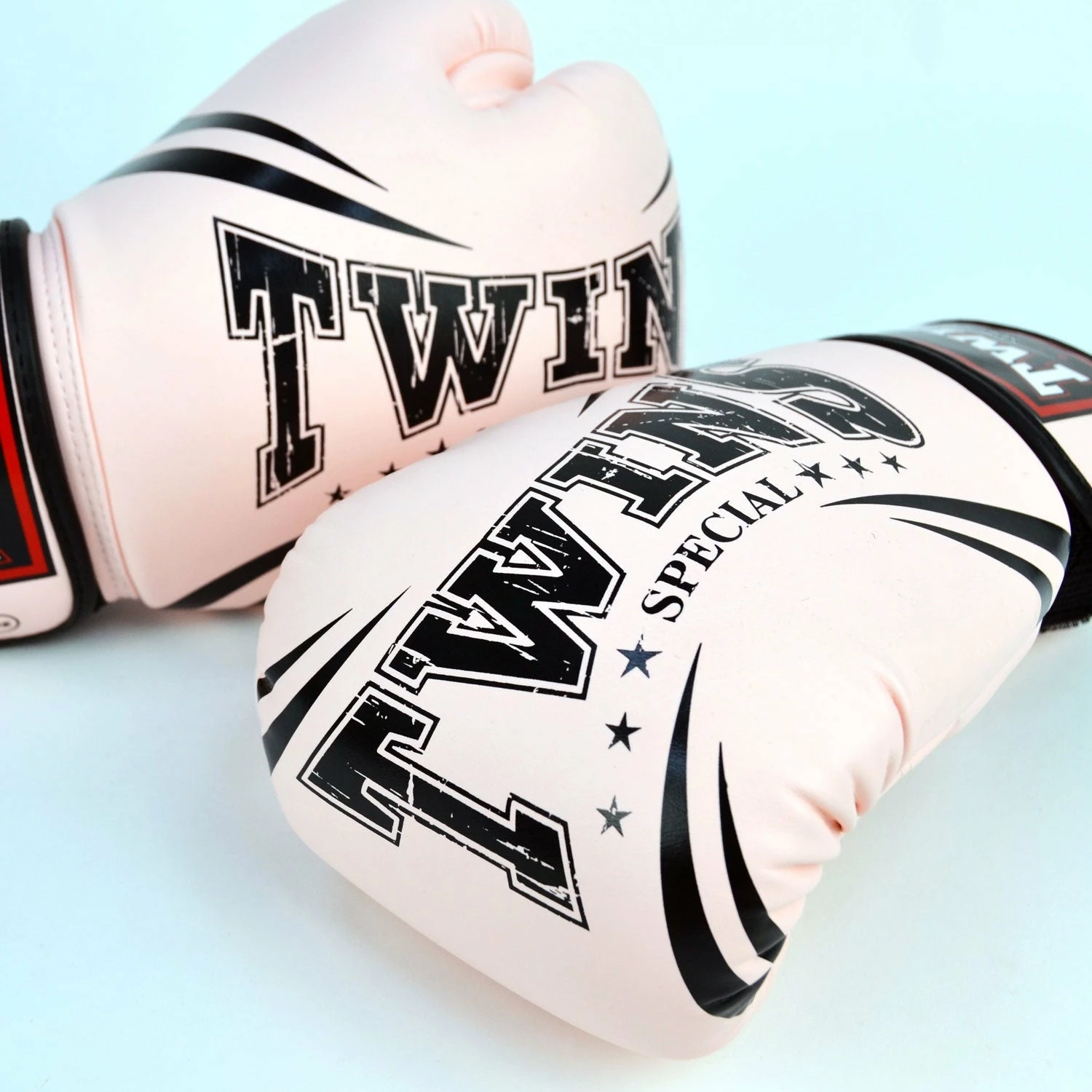 FBGVDM3-TW6 Twins Non-Leather Boxing Gloves Pink - Image 2