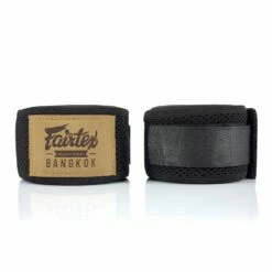 HW4 Fairtex Black Mesh Hand Wraps