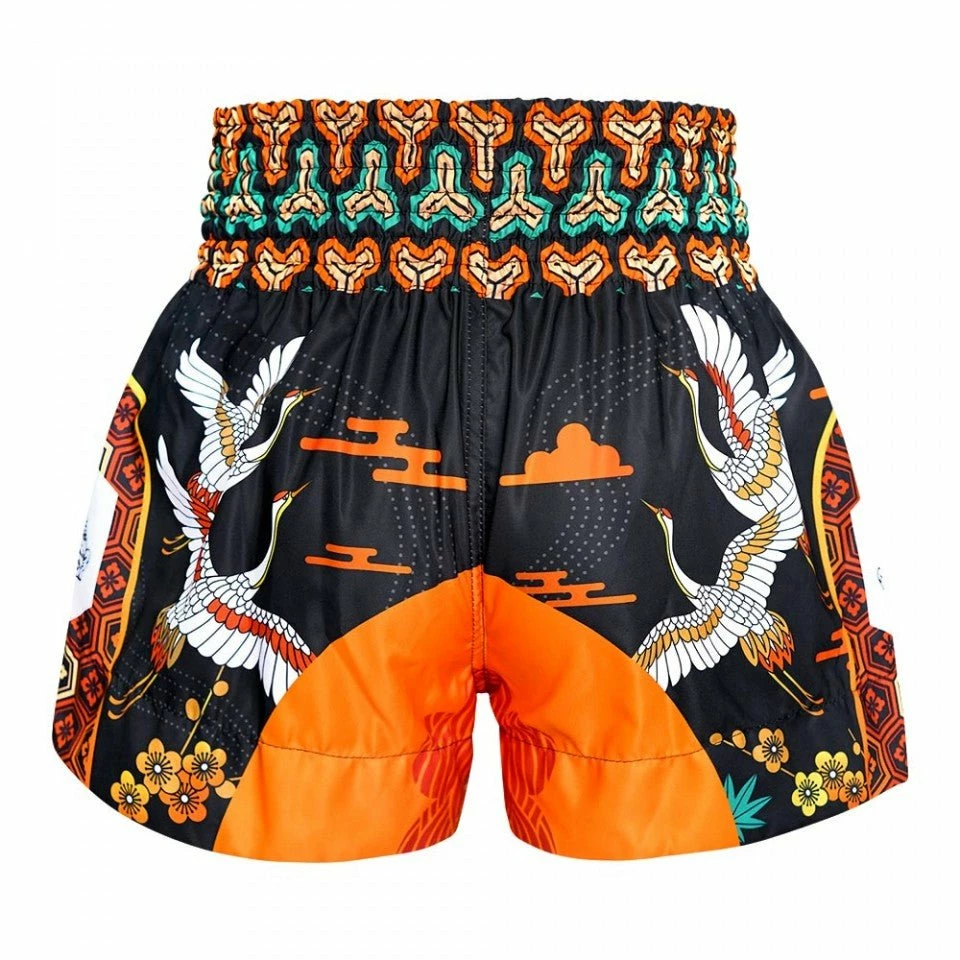 MS652 TUFF Muay Thai Shorts Autumn Sunray - Image 3