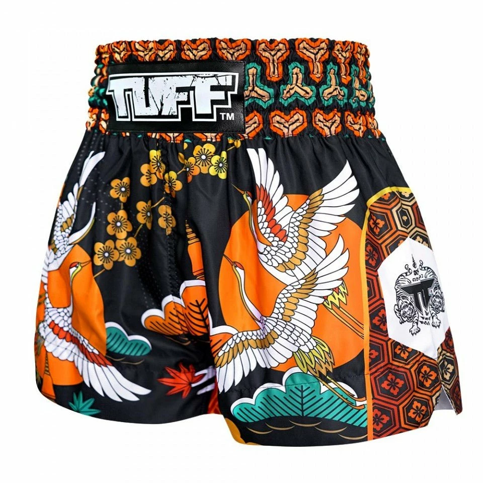 MS652 TUFF Muay Thai Shorts Autumn Sunray - Image 2