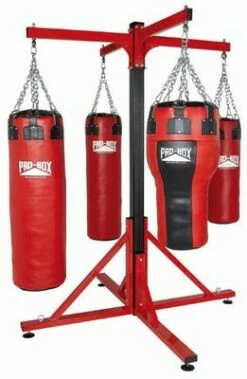 Pro Box Colossus Four Station Bag Frames - Four Punchbag Arms