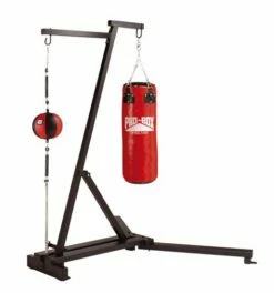Pro Box Free Standing Punch Bag Frame With Floor To Ceiling Ball Option