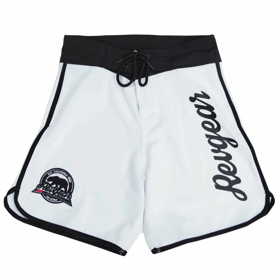 Revgear BJJ Board Shorts - White