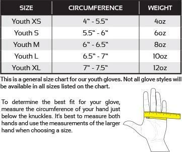 Revgear Kids Deluxe Boxing Gloves - Orange - Image 2