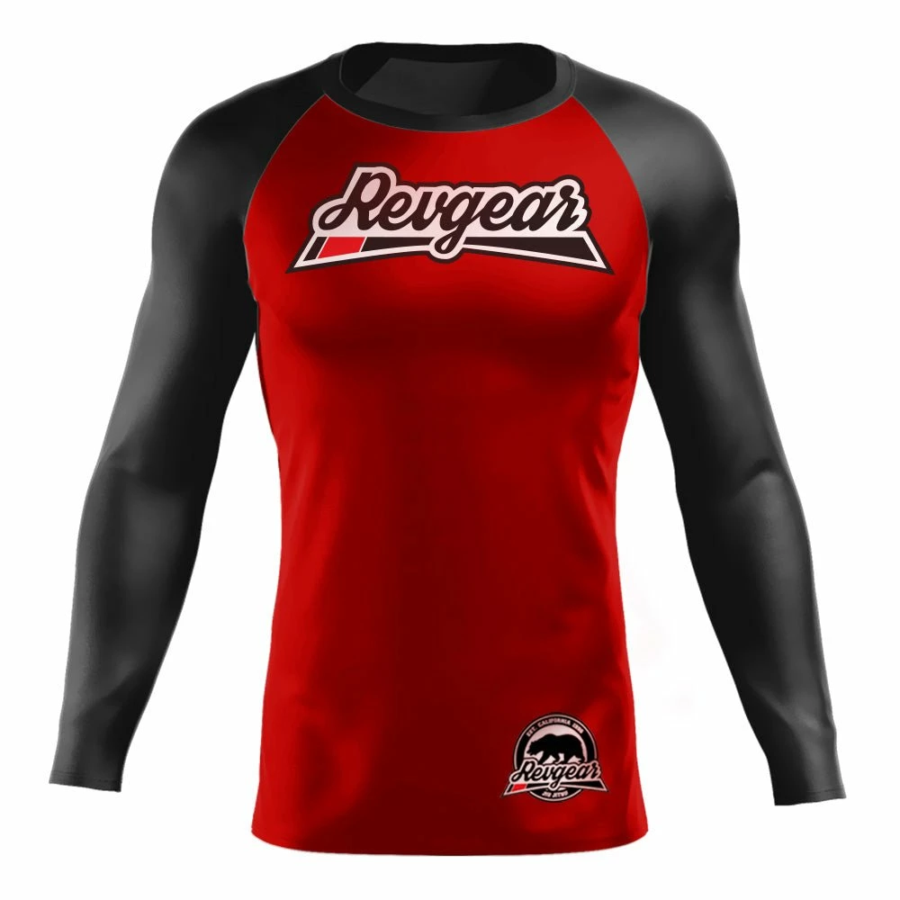 Revgear Long Sleeve Rashguard - Red