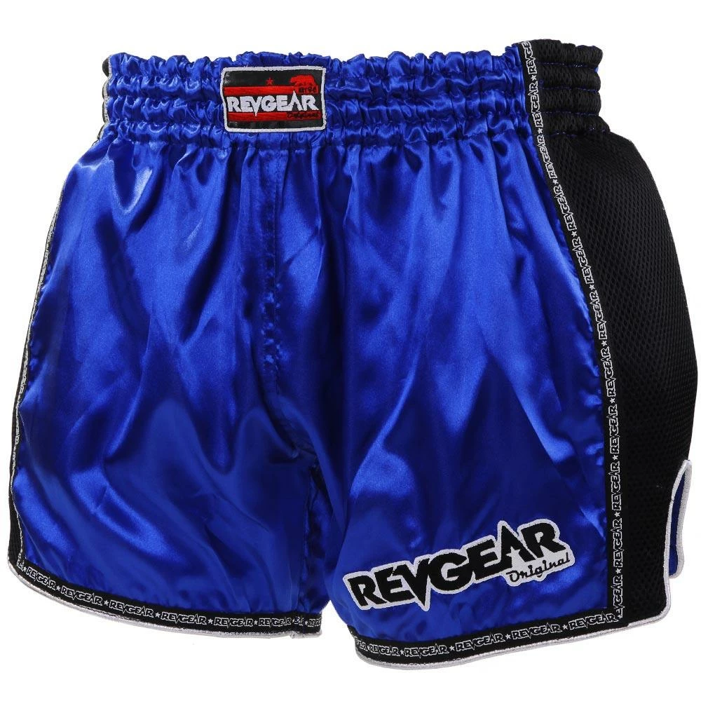Revgear Original Muay Thai Shorts - Blue - Image 4