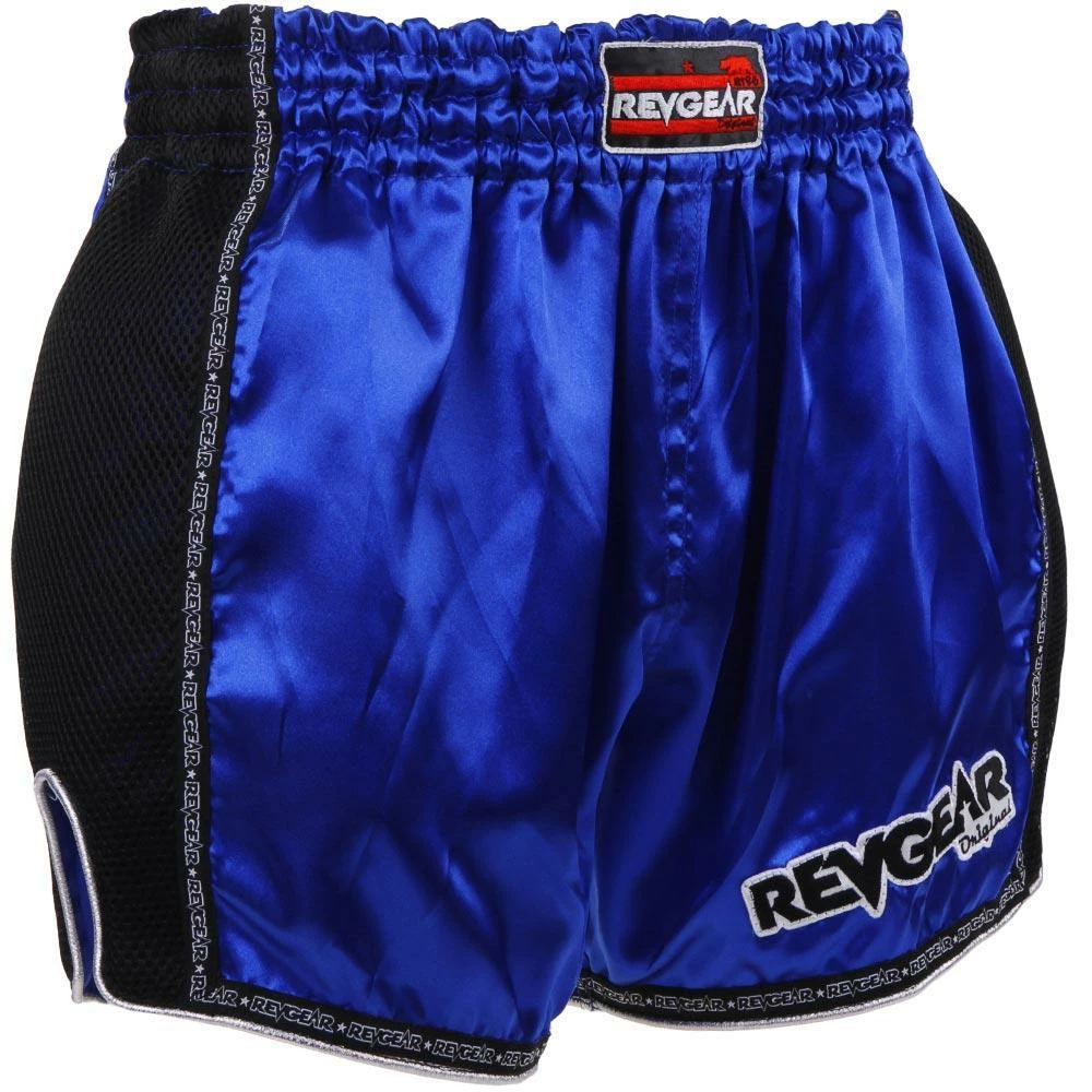 Revgear Original Muay Thai Shorts - Blue - Image 6