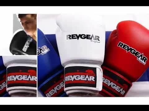 Revgear Original Thai Boxing Gloves - Blue - Image 2
