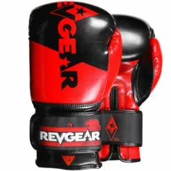 Revgear Pinnacle Boxing Gloves- Red/Black
