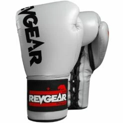 Revgear Professional Competition Boxing Gloves - Grey/Black