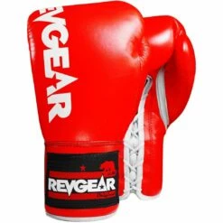 Revgear Professional Competition Boxing Gloves - Red/White
