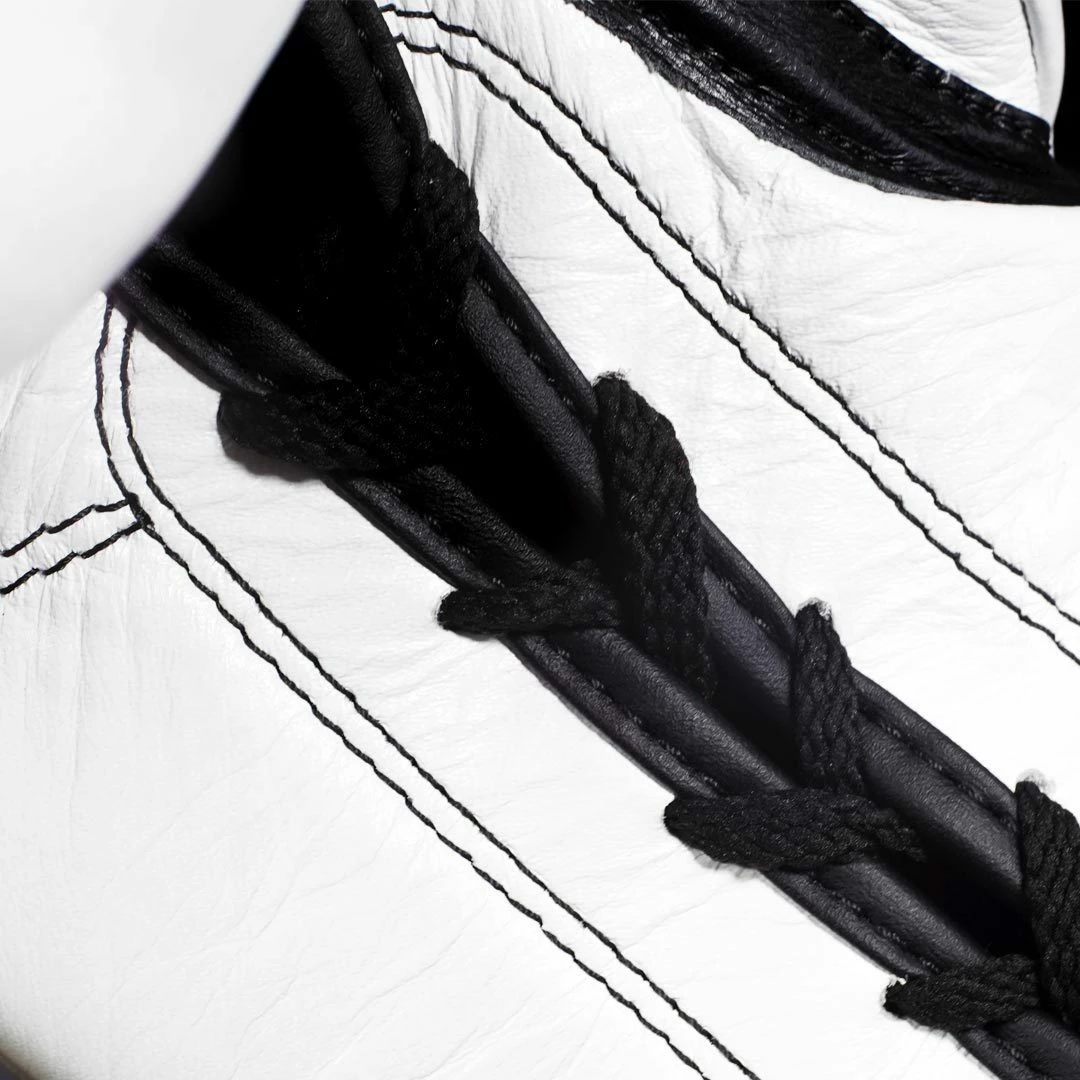 Revgear Professional Competition Boxing Gloves - White/Black - Image 4