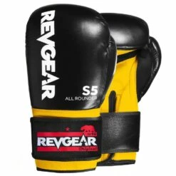 Revgear S5 All Rounder Boxing Glove - Black Yellow