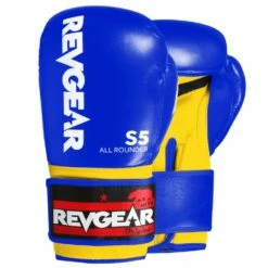 Revgear S5 All Rounder Boxing Glove - Blue Yellow