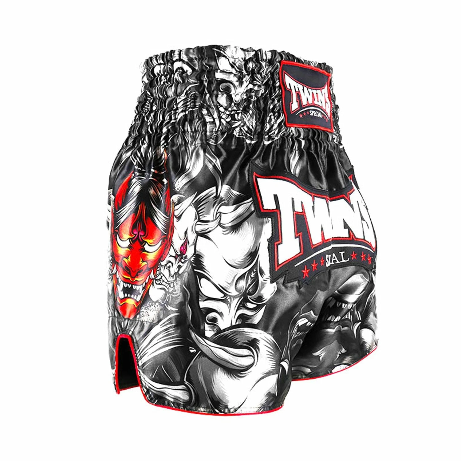 TBS-KB Twins Kabuki Muay Thai Shorts - Image 2