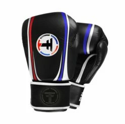 Thai Fighter Boxing Gloves - Black