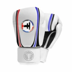 Thai Fighter Boxing Gloves - White