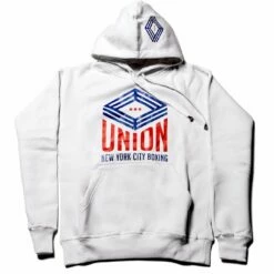 Union Boxing Hoodie - White